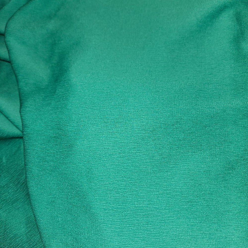 2for$20 Van Heusen v-neck kelly green NWT blouse top office casual business tee - Picture 6 of 6